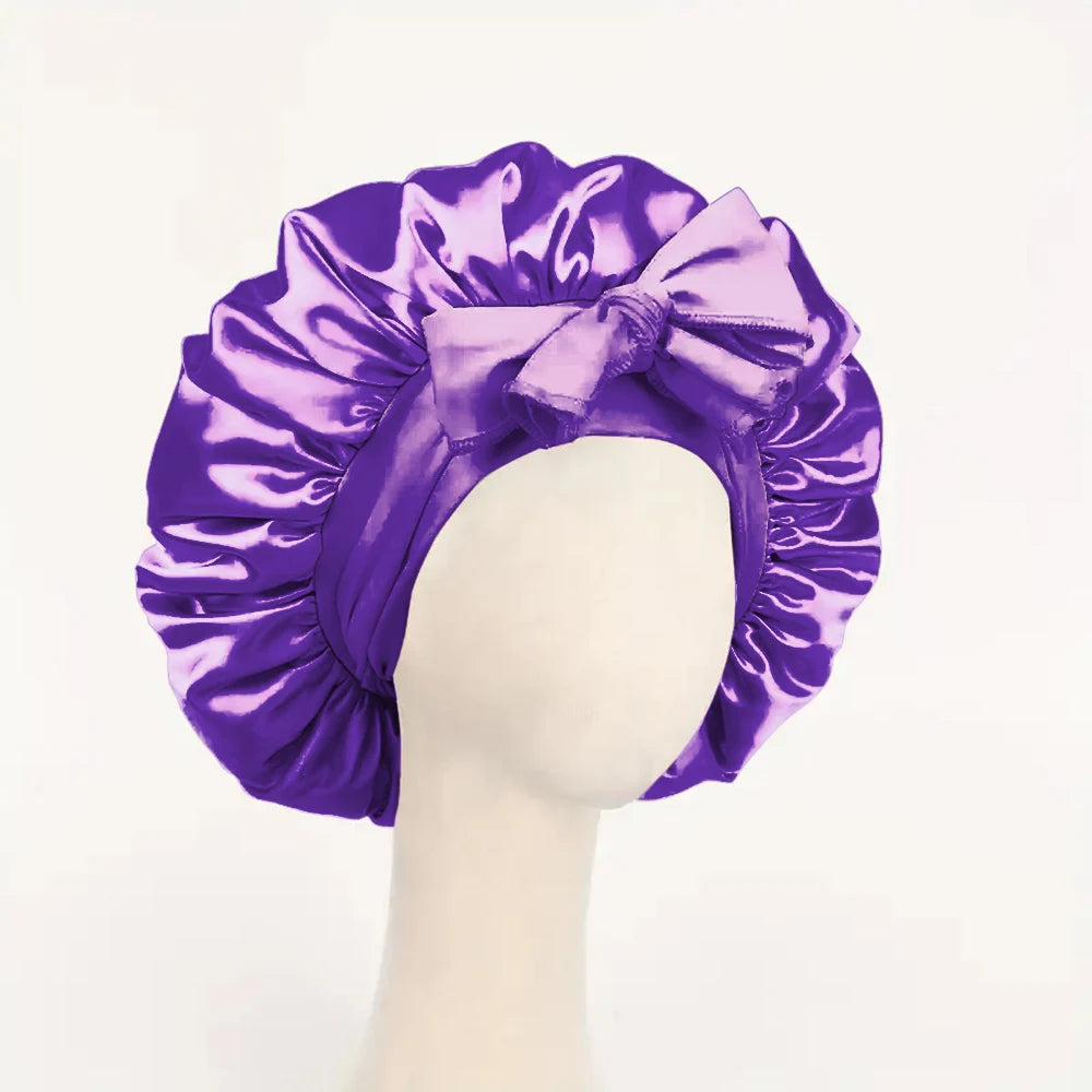 Adjustable Silk Bonnet