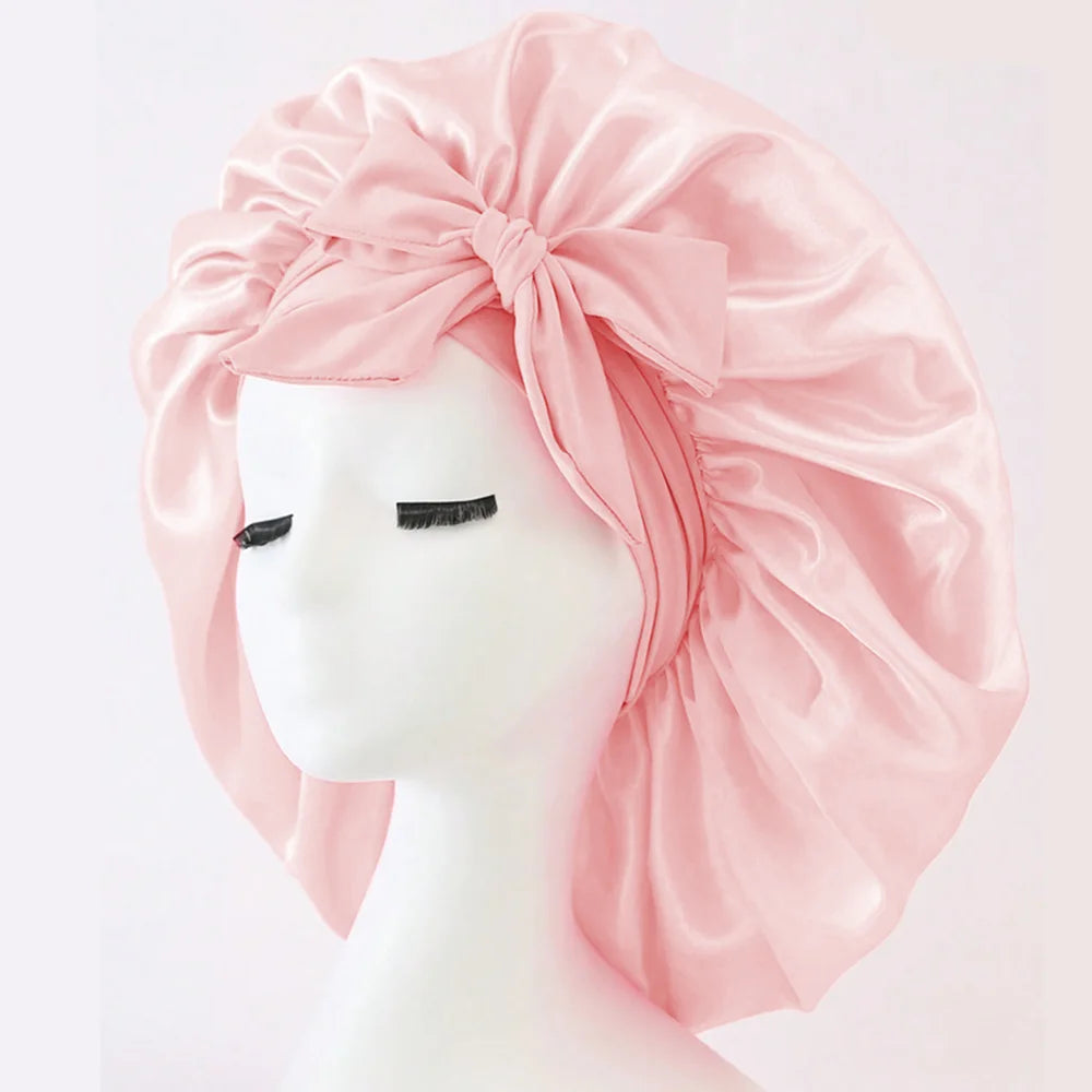Adjustable Silk Bonnet