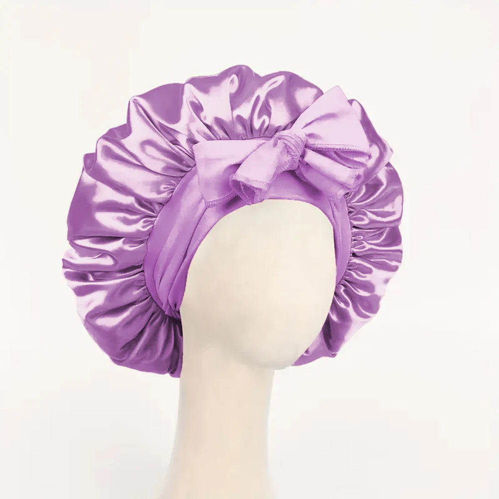 Adjustable Silk Bonnet