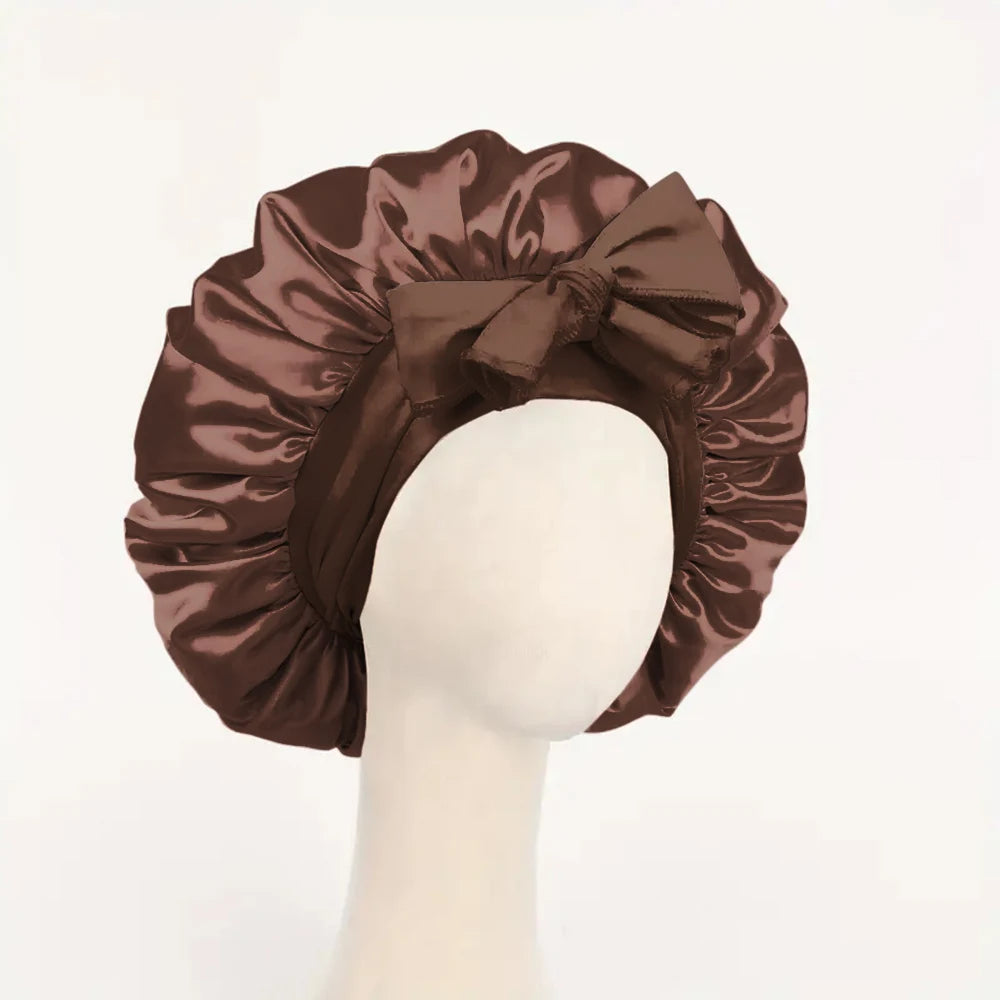 Adjustable Silk Bonnet