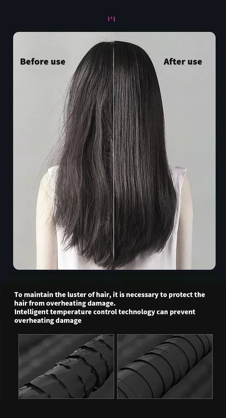 5-in-1 Professional Hair Dryer – Hot & Cold Air Lightweight Thermostatic Styling Tool