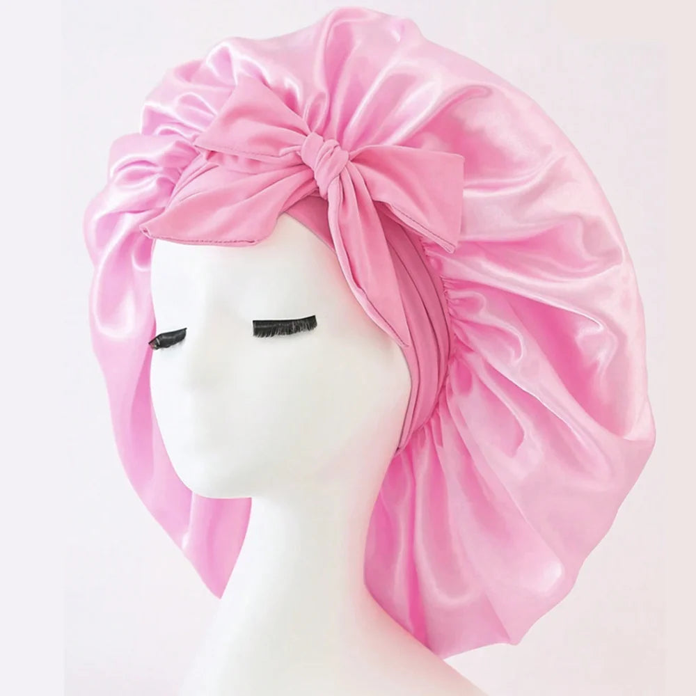 Adjustable Silk Bonnet