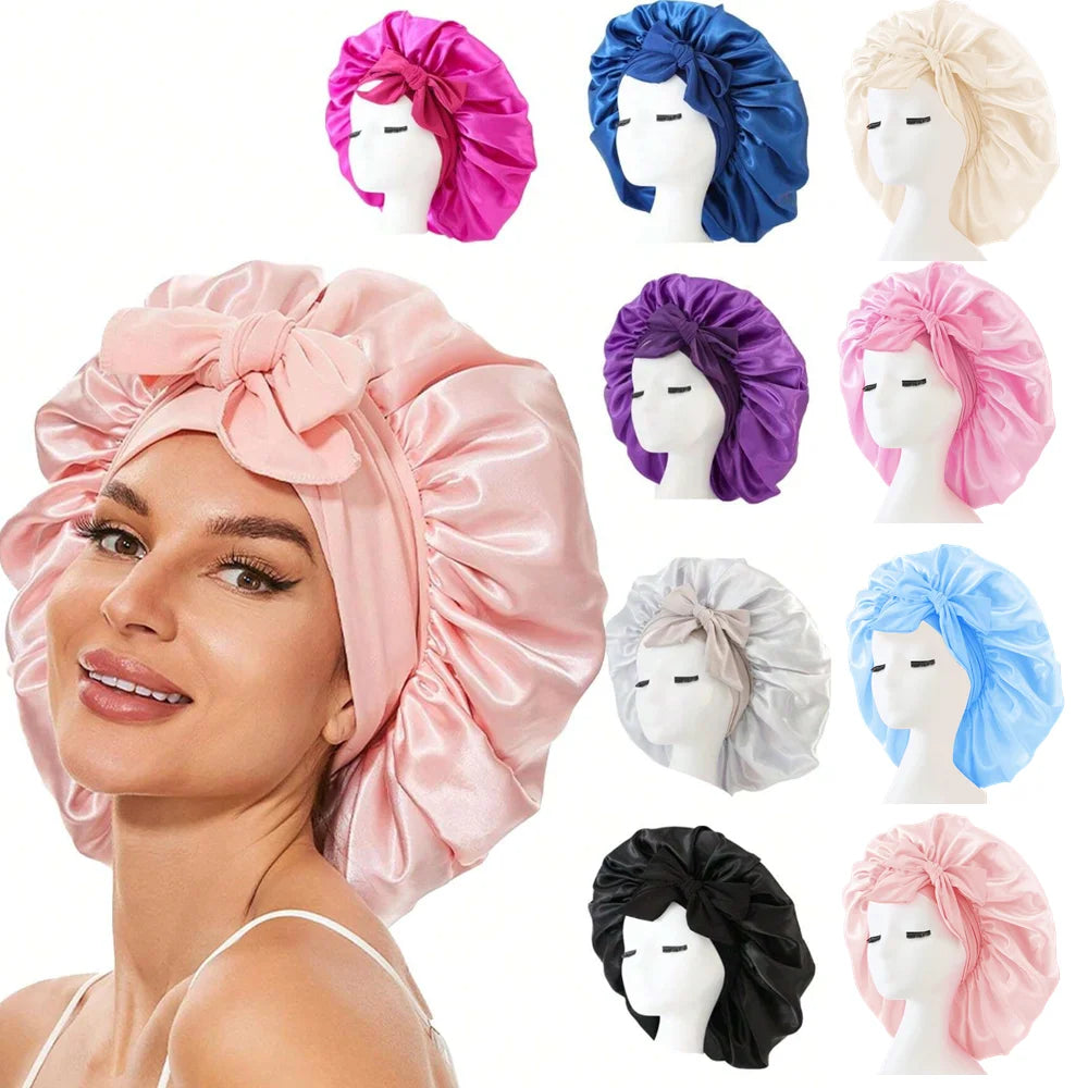 Adjustable Silk Bonnet