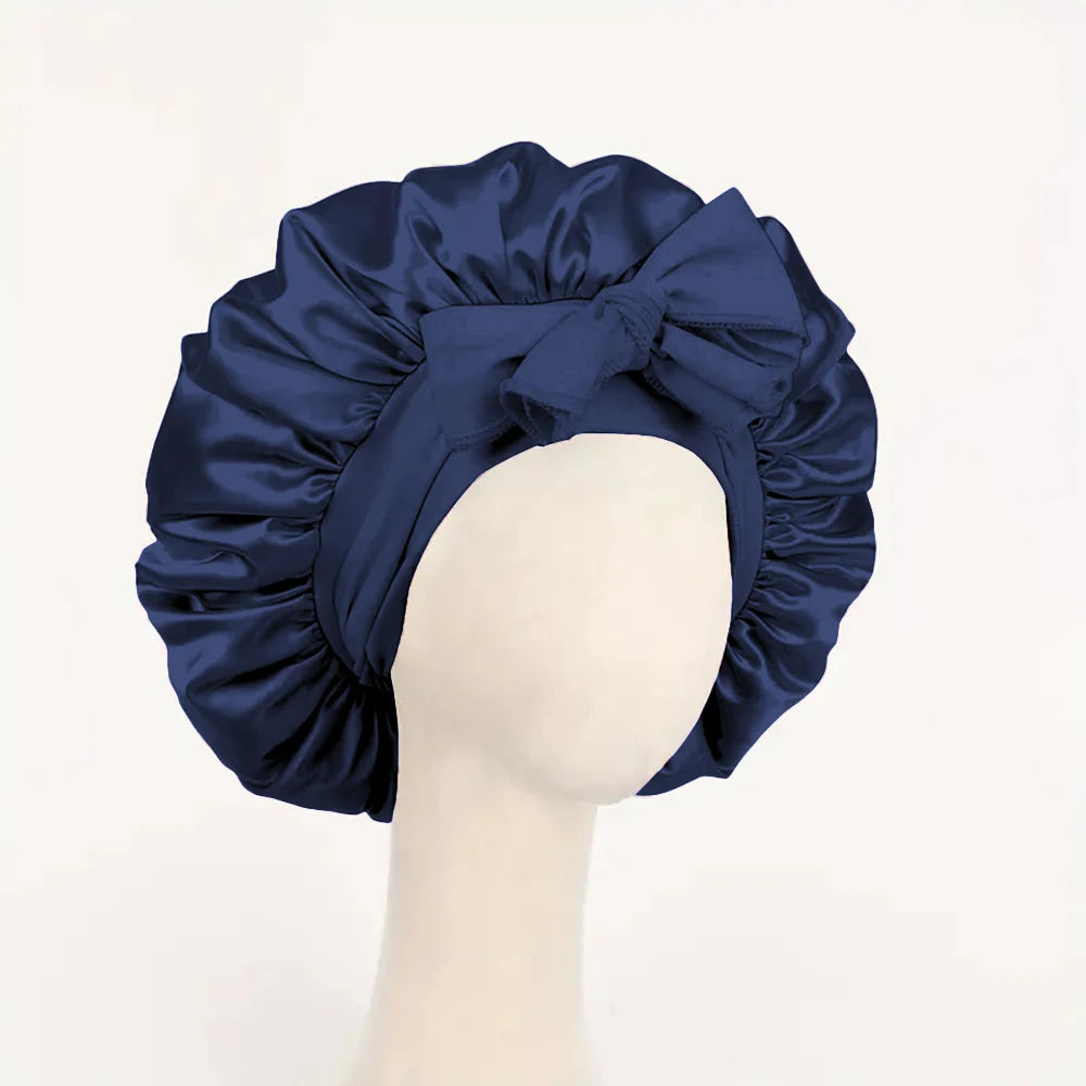Adjustable Silk Bonnet