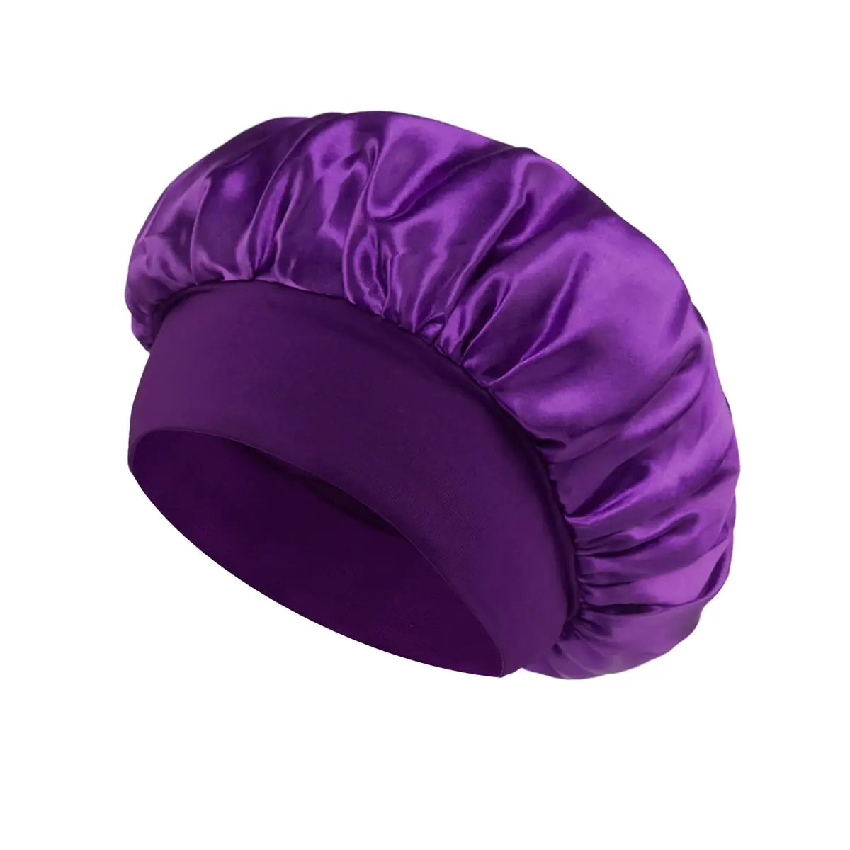 Satin Hair Bonnet for Sleeping – Soft Elastic Silk Bonnet for Hair Care
