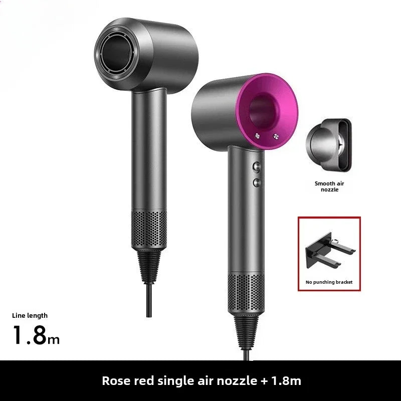 5-in-1 Professional Hair Dryer – Hot & Cold Air Lightweight Thermostatic Styling Tool