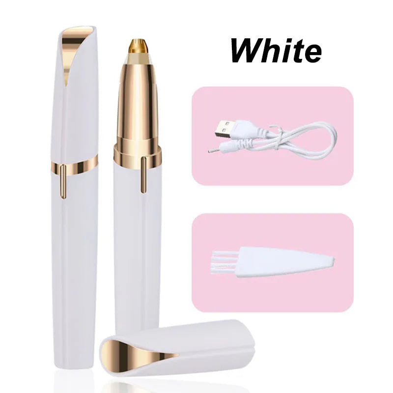 Women’s Electric Eyebrow Trimmer – Automatic Eyebrow Shaper & Face Hair Remover