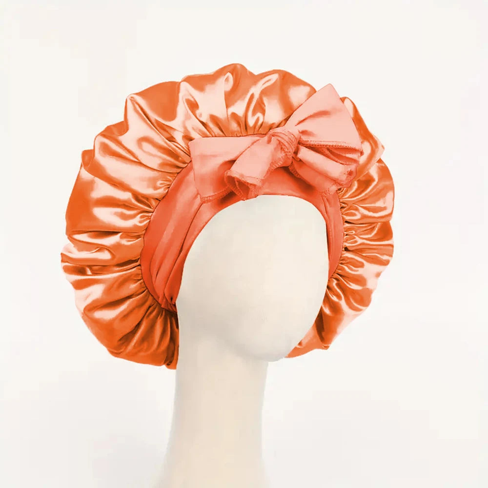 Adjustable Silk Bonnet