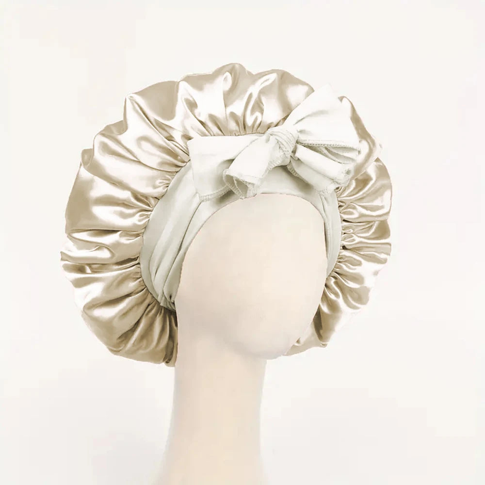 Adjustable Silk Bonnet