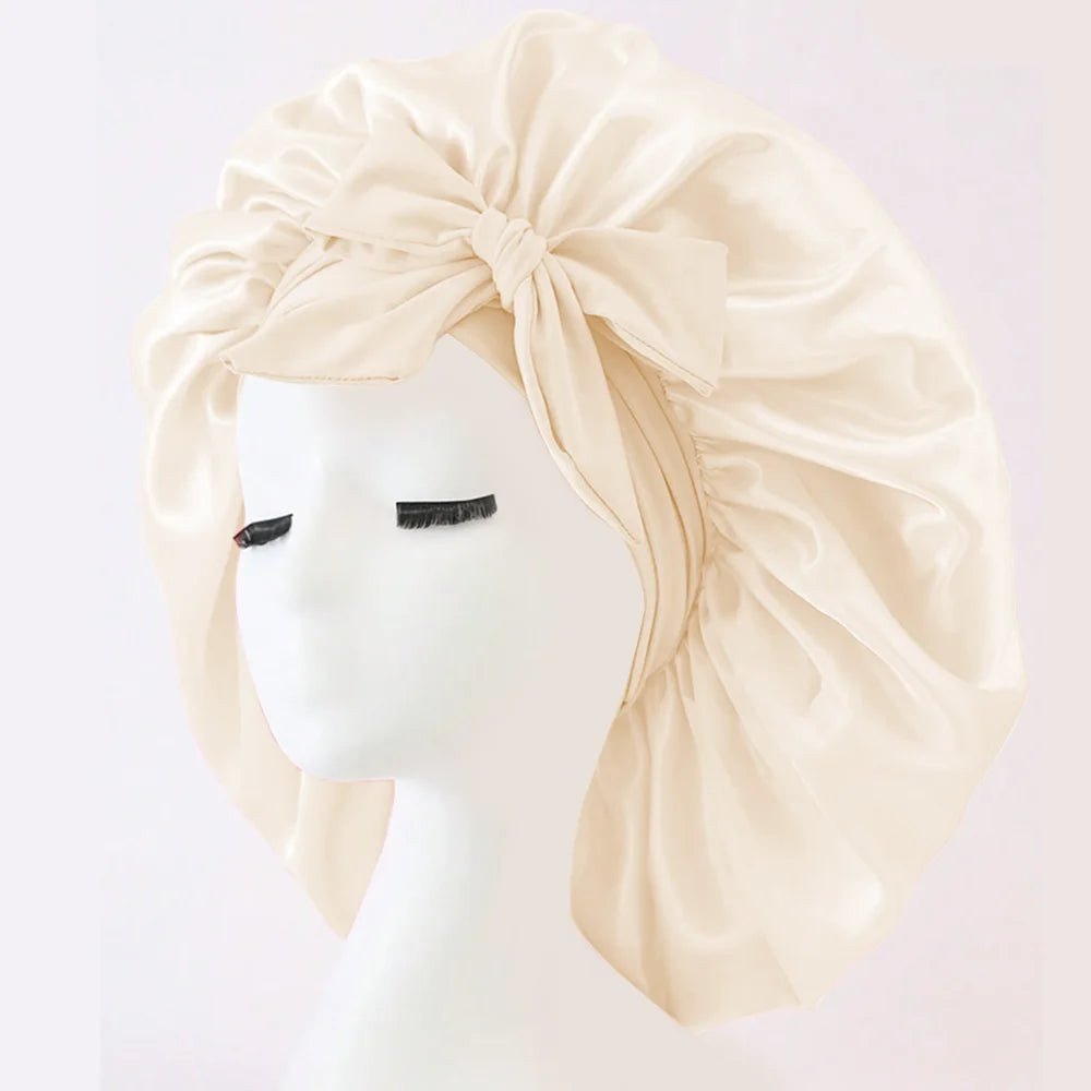 Adjustable Silk Bonnet