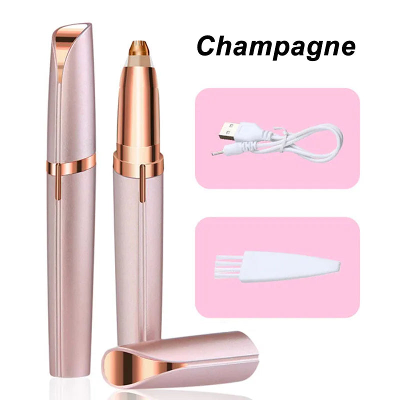 Women’s Electric Eyebrow Trimmer – Automatic Eyebrow Shaper & Face Hair Remover
