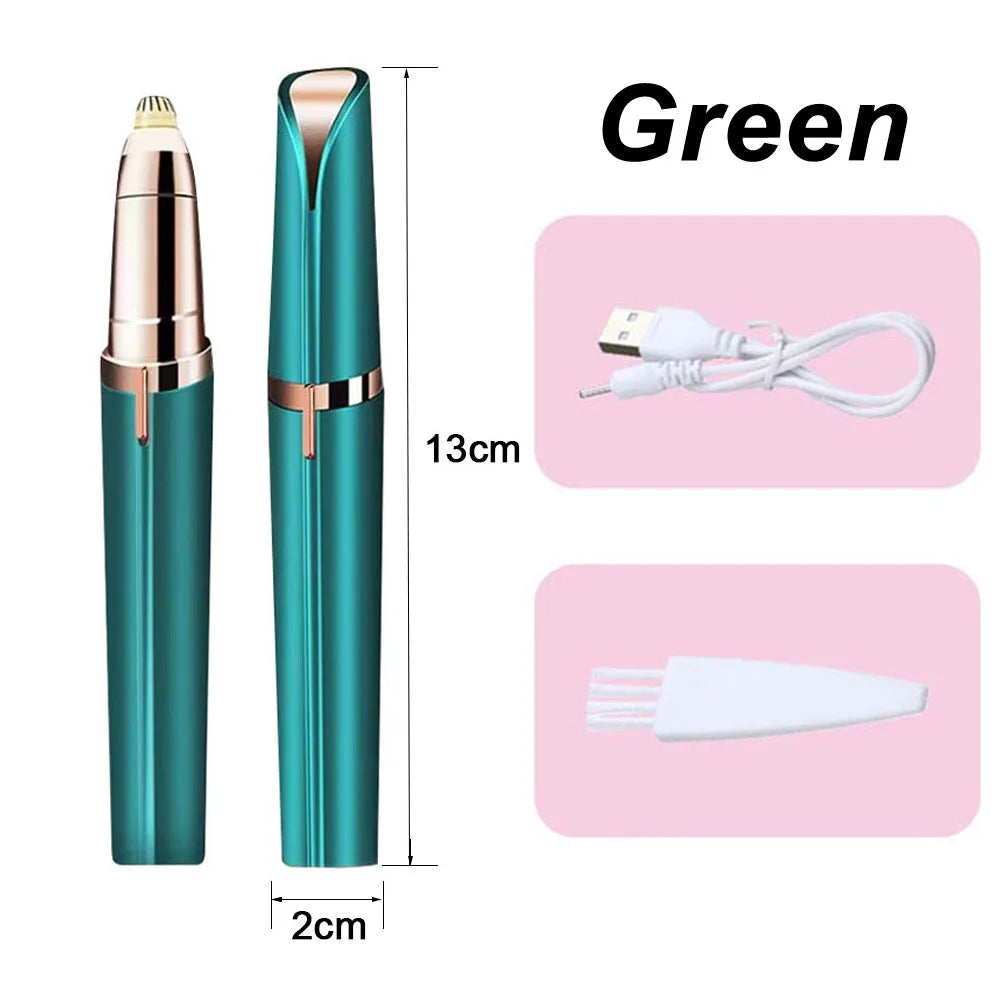 Women’s Electric Eyebrow Trimmer – Automatic Eyebrow Shaper & Face Hair Remover