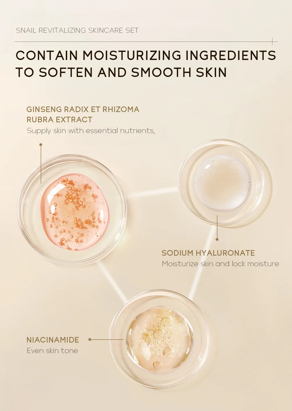 3-in-1 Travel Skincare Set – Serum, Eye Cream & Face Cream