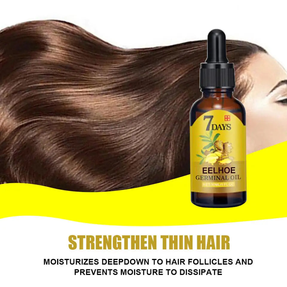 Ginger Hair Growth Serum – Essential Oil Scalp Treatment for Fuller-Looking Hair