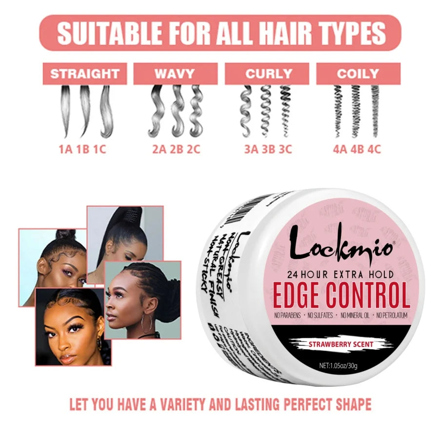Edge Control Gel – 30g Long-Lasting Hold