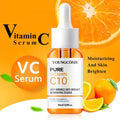 Vitamin C Facial Essence Serum – Hyaluronic Acid for Brightening, Anti-Aging & Moisturizing