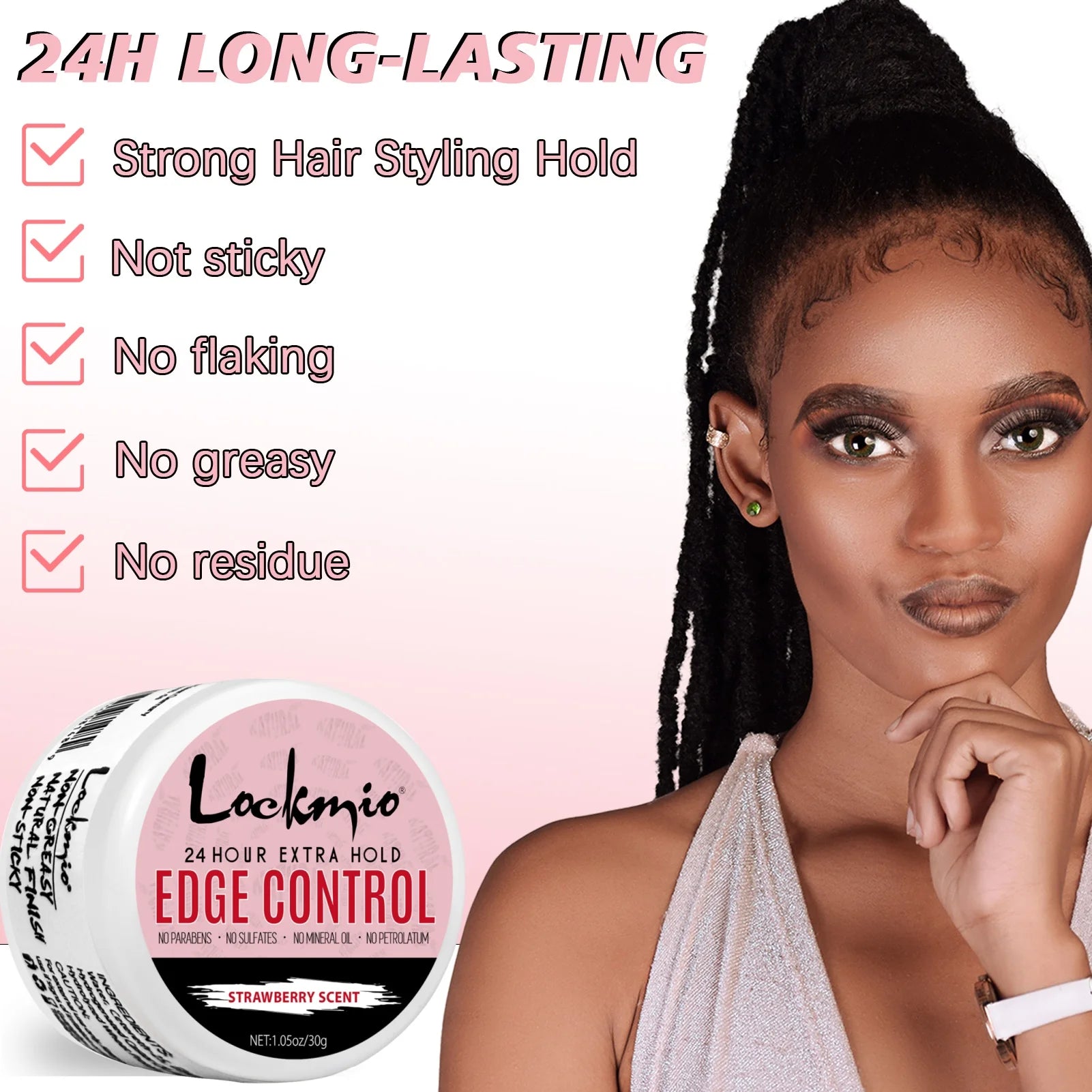 Edge Control Gel – 30g Long-Lasting Hold