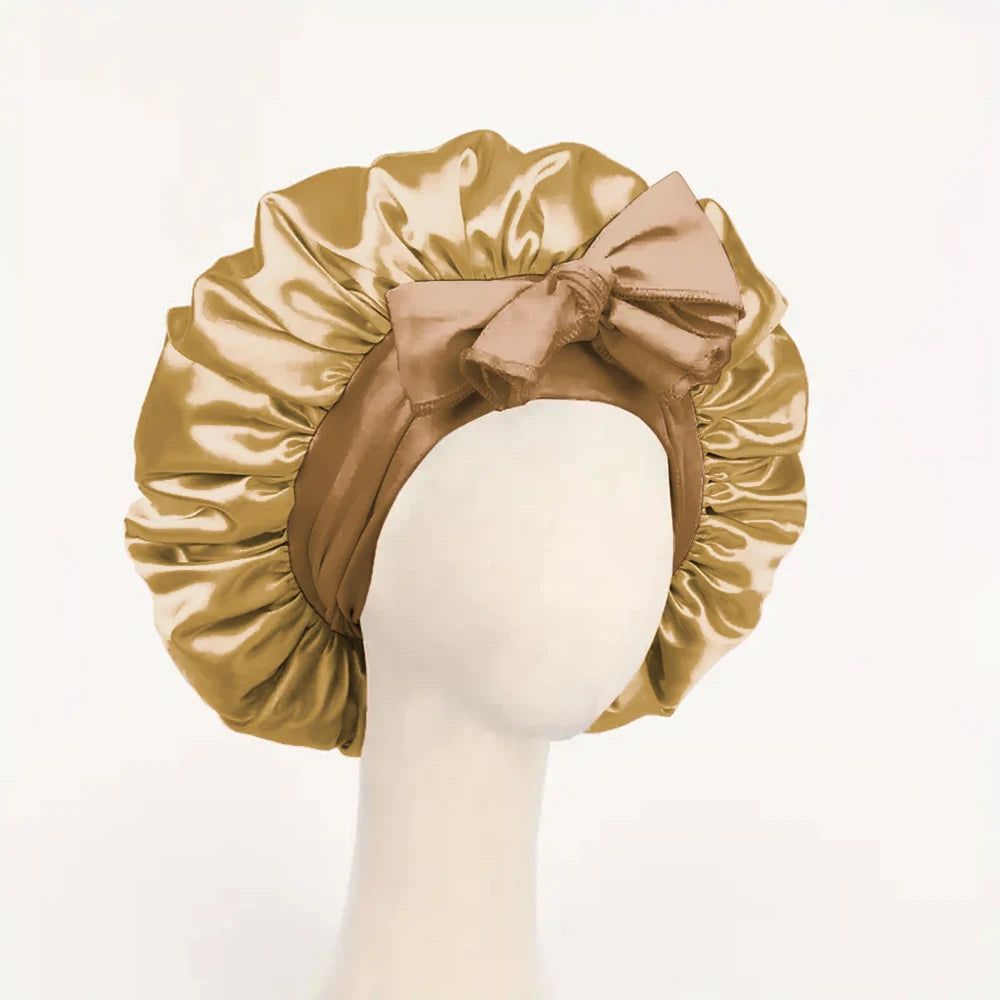 Adjustable Silk Bonnet