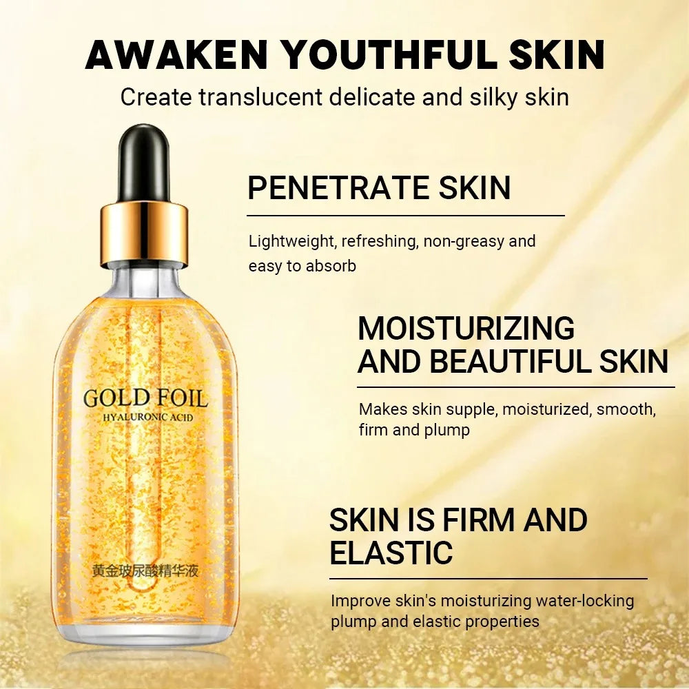 24K Gold Hyaluronic Acid & Nicotinamide Face Serum