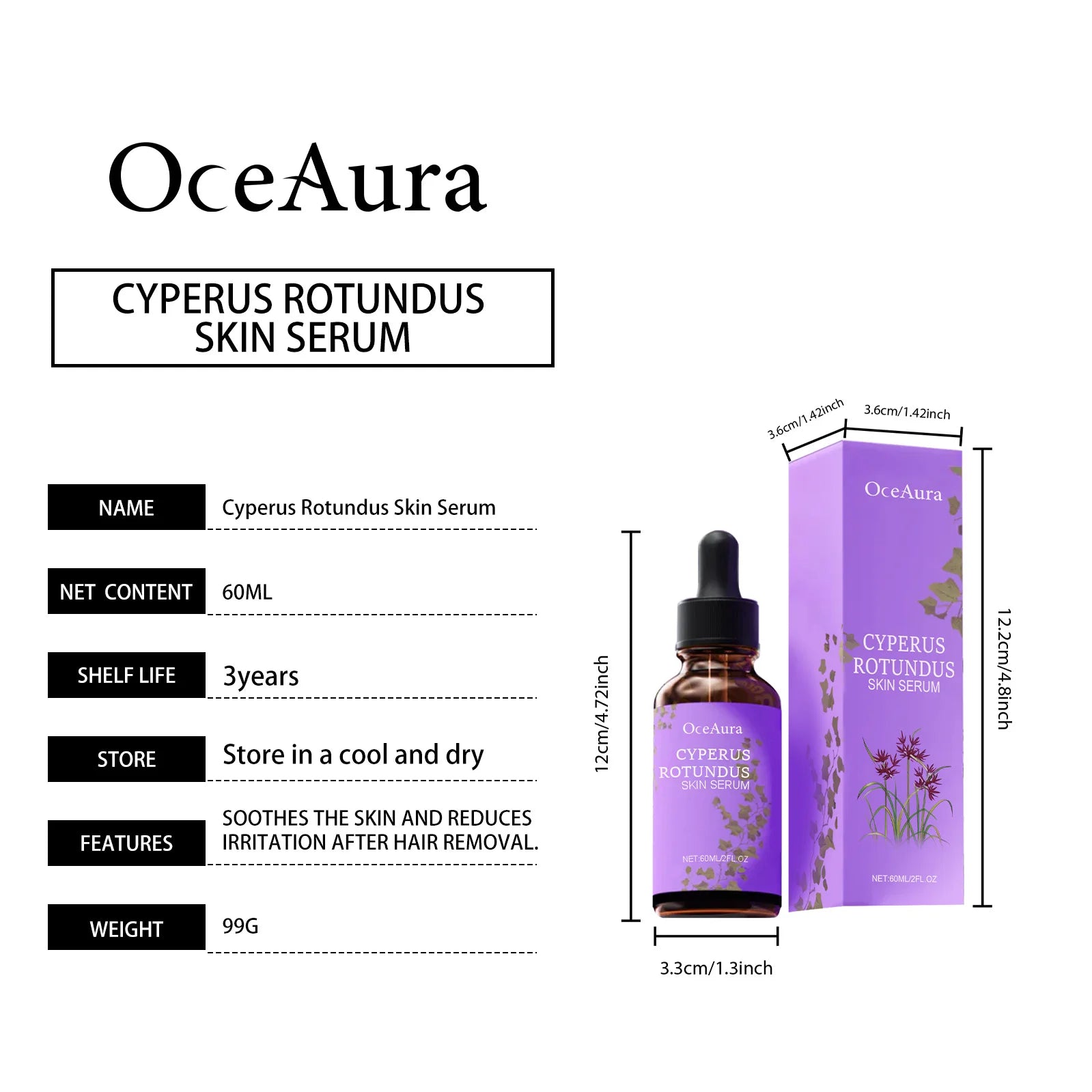 Cyperus Rotundus Skin Serum