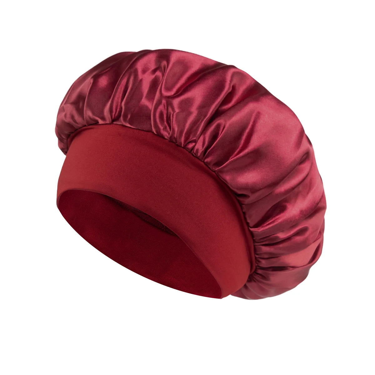 Satin Hair Bonnet for Sleeping – Soft Elastic Silk Bonnet for Hair Care