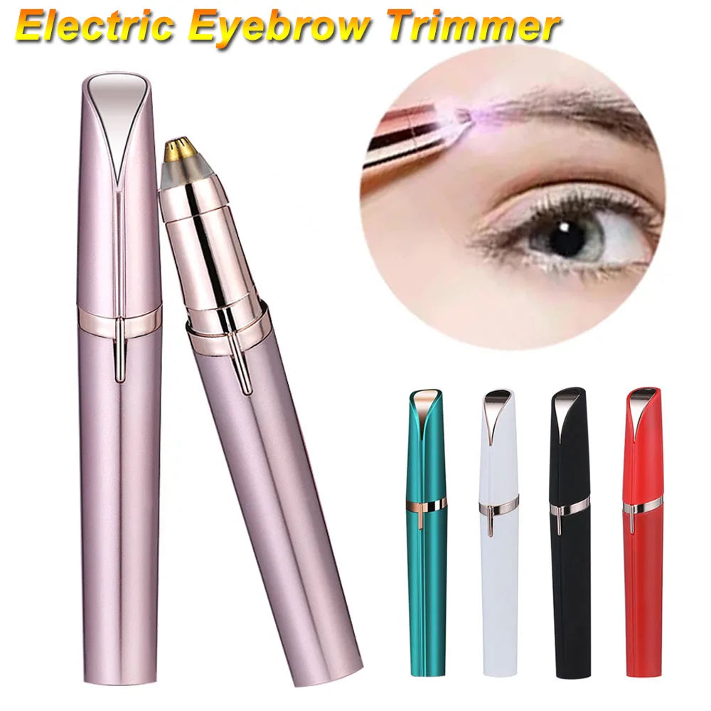 Women’s Electric Eyebrow Trimmer – Automatic Eyebrow Shaper & Face Hair Remover