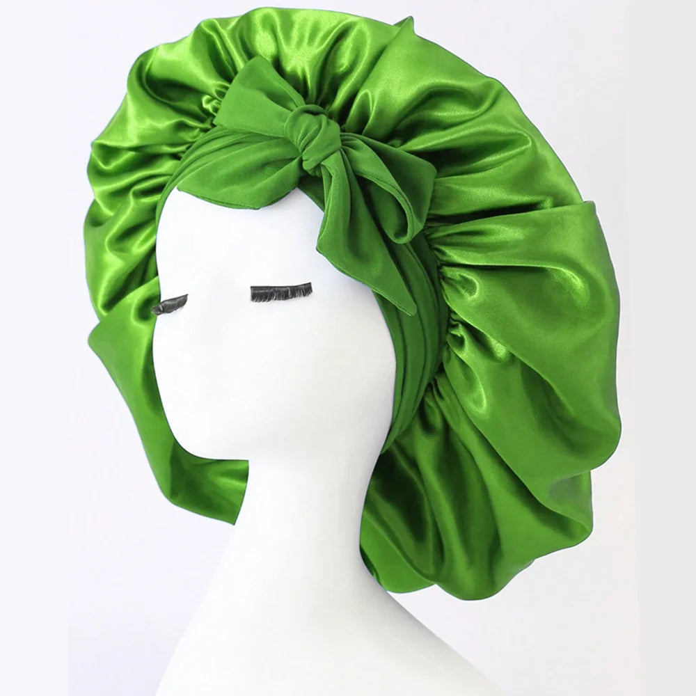 Adjustable Silk Bonnet