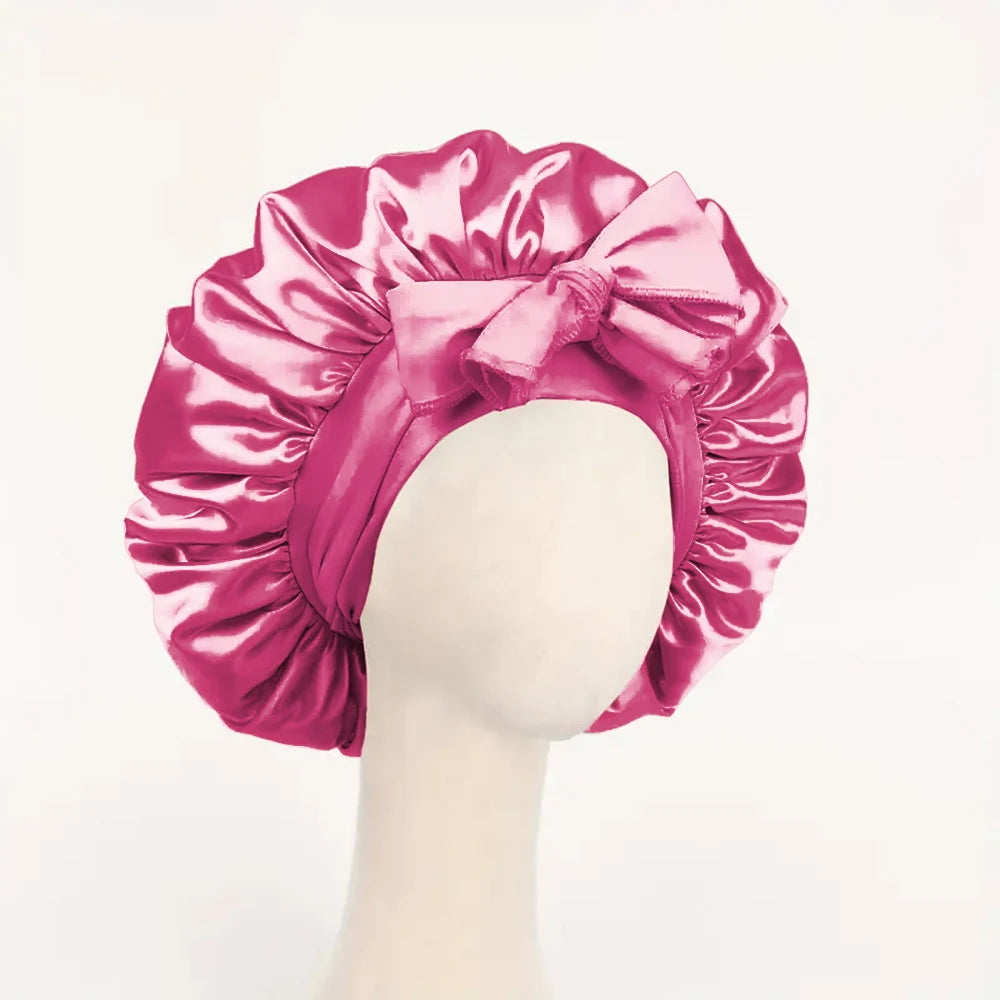 Adjustable Silk Bonnet